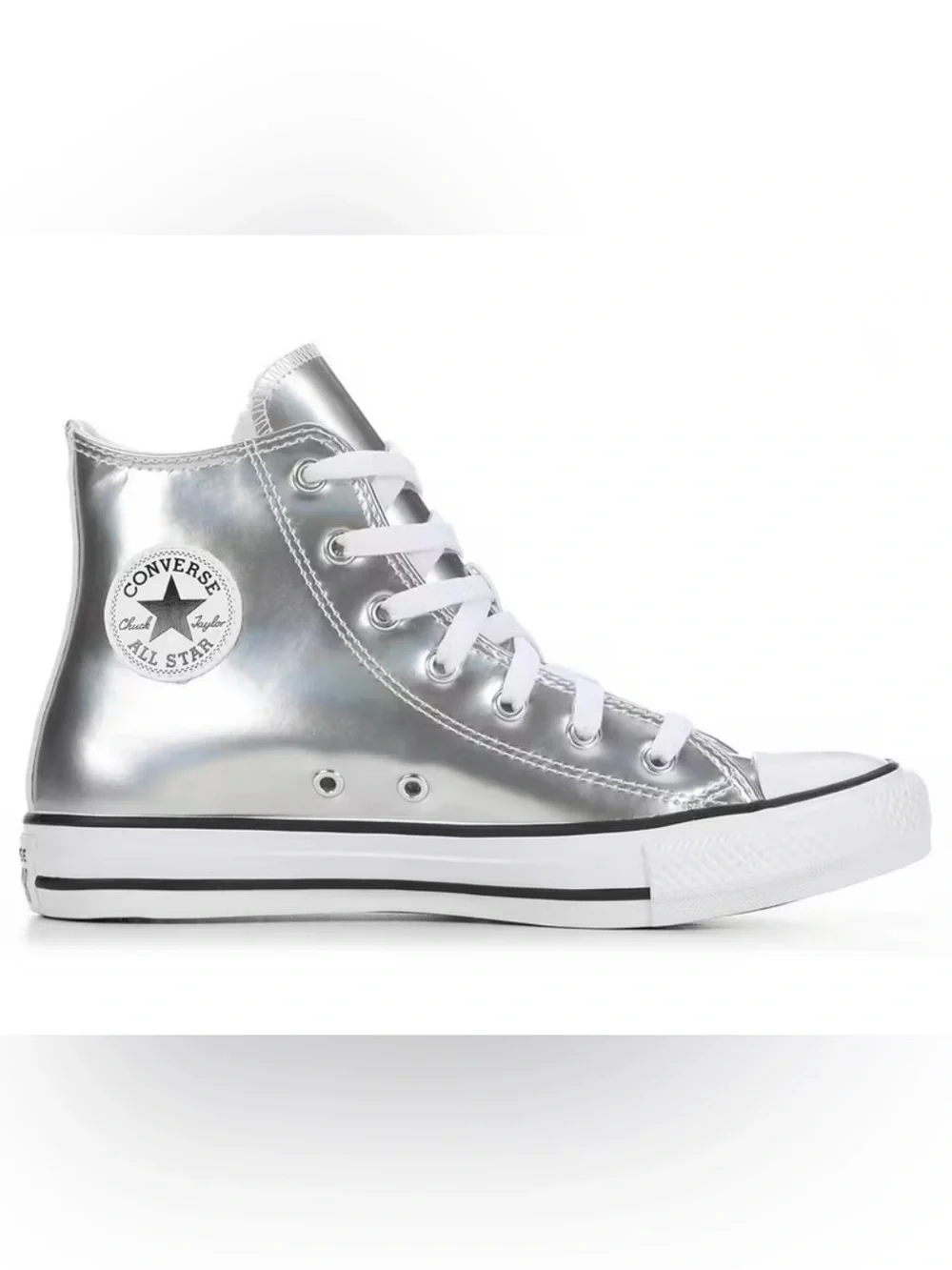 KIDS' CONVERSE CHUCK TAYLOR ALL STAR METALLIC HIGH-TOP